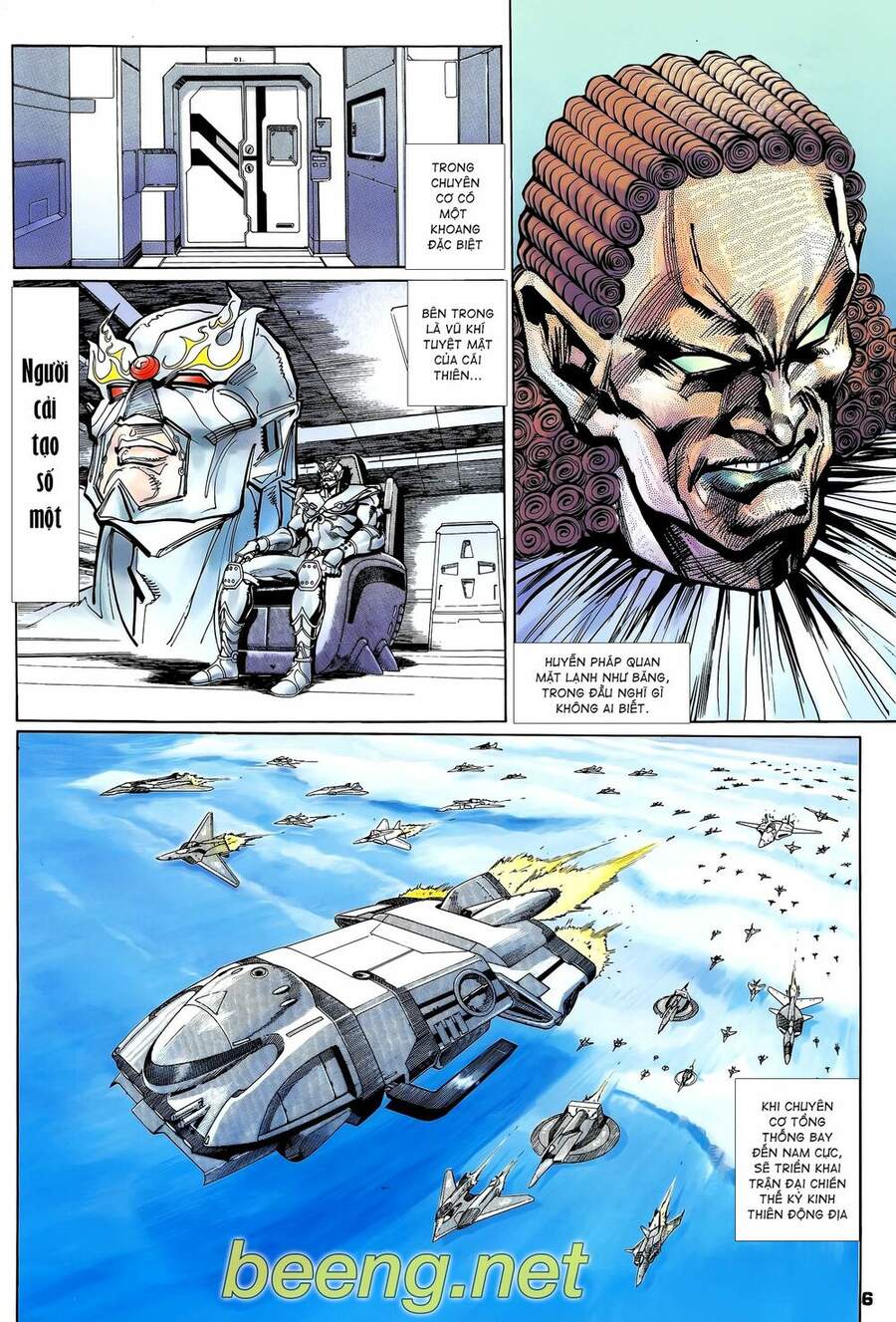 Truyện Tranh Long Hổ 5 Thế trang 8