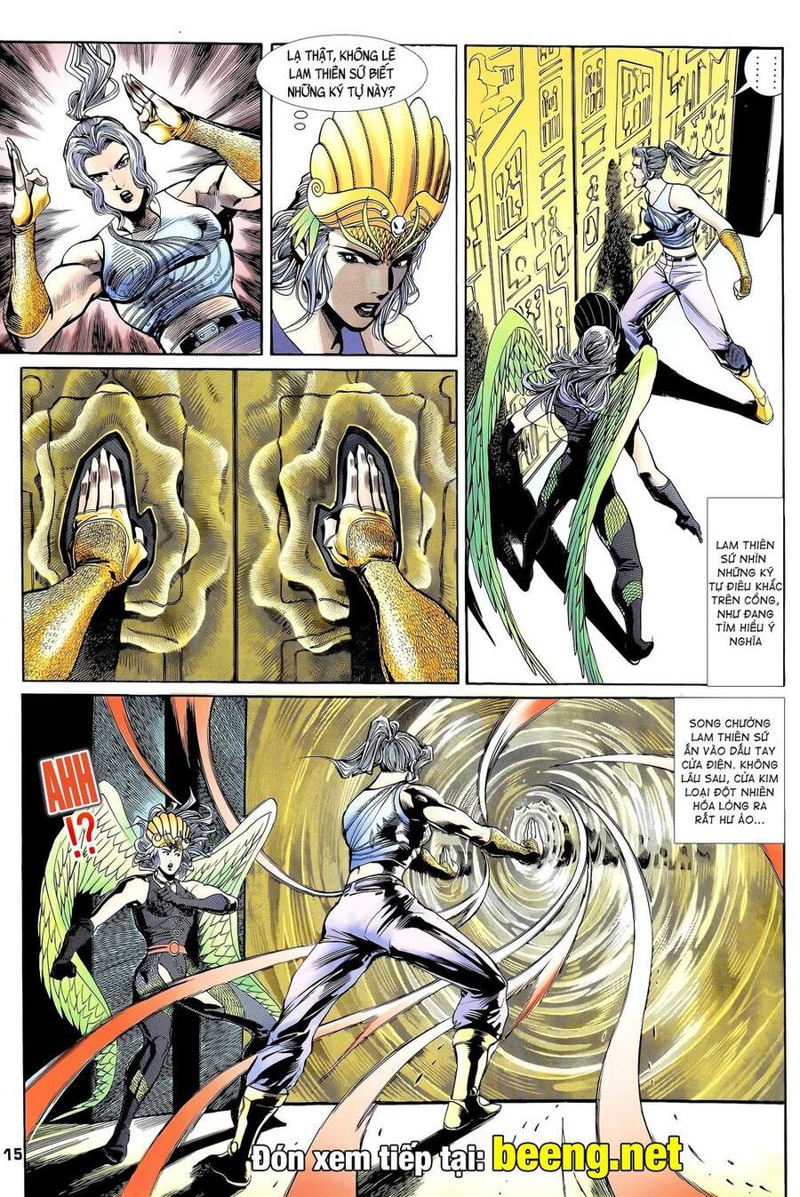 Truyện Tranh Long Hổ 5 Thế trang 8