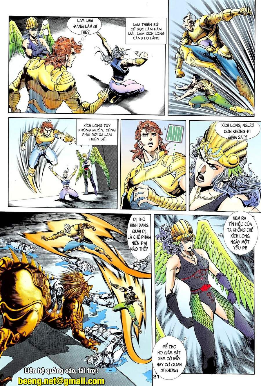 Truyện Tranh Long Hổ 5 Thế trang 8