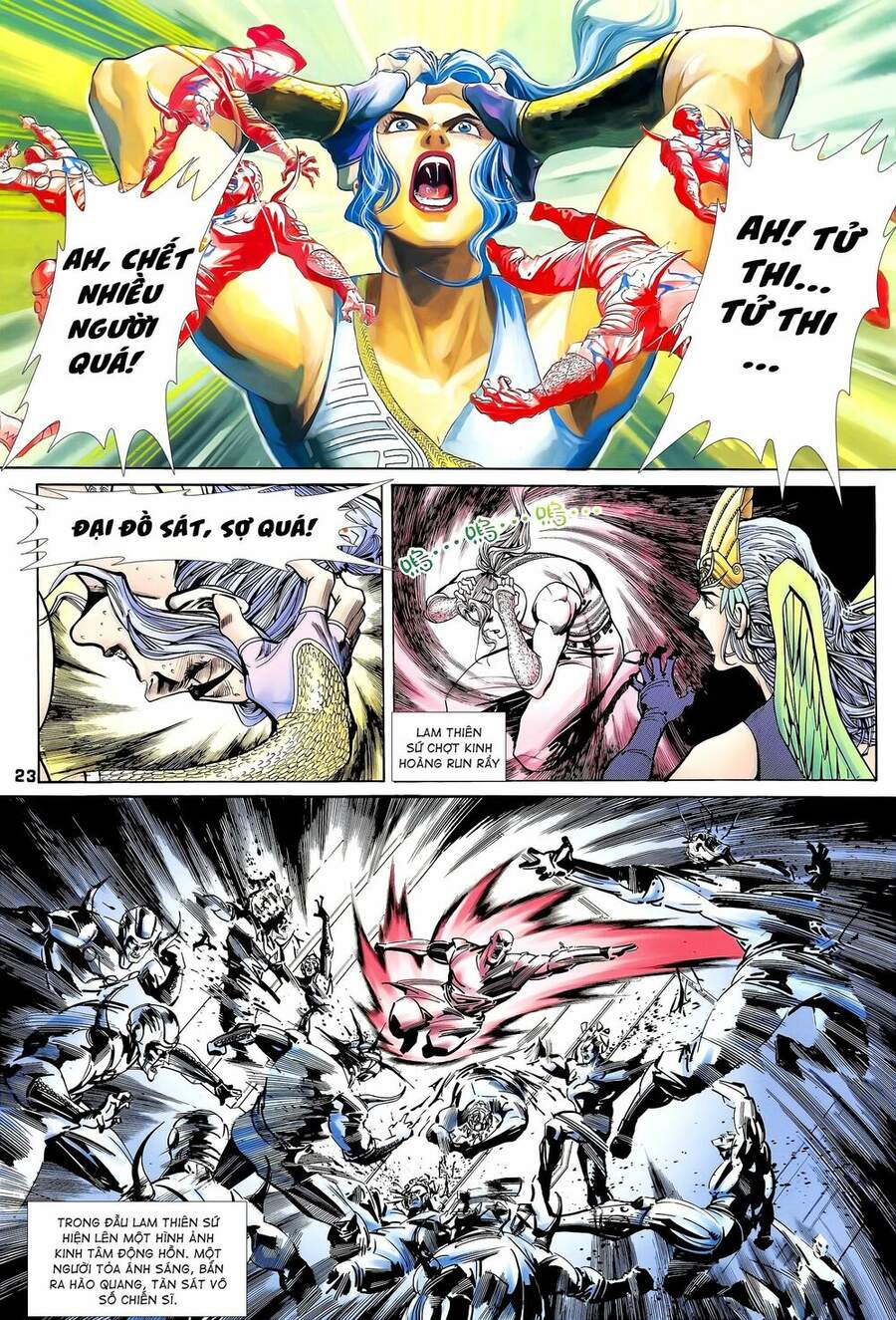 Truyện Tranh Long Hổ 5 Thế trang 8