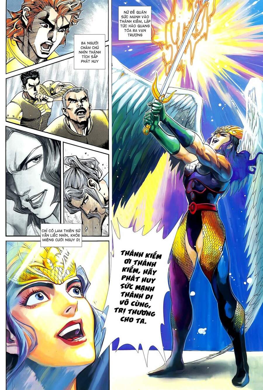 Truyện Tranh Long Hổ 5 Thế trang 8