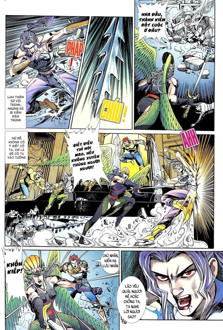 Truyện Tranh Long Hổ 5 Thế trang 8