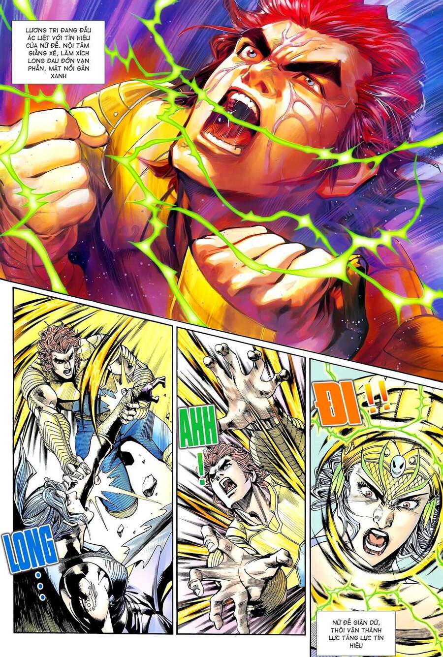 Truyện Tranh Long Hổ 5 Thế trang 8