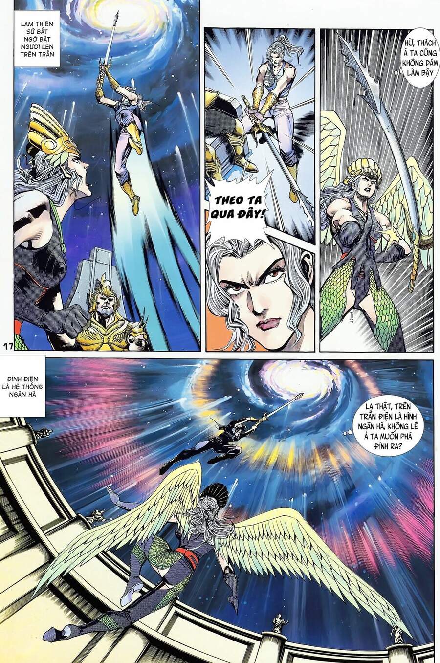 Truyện Tranh Long Hổ 5 Thế trang 8