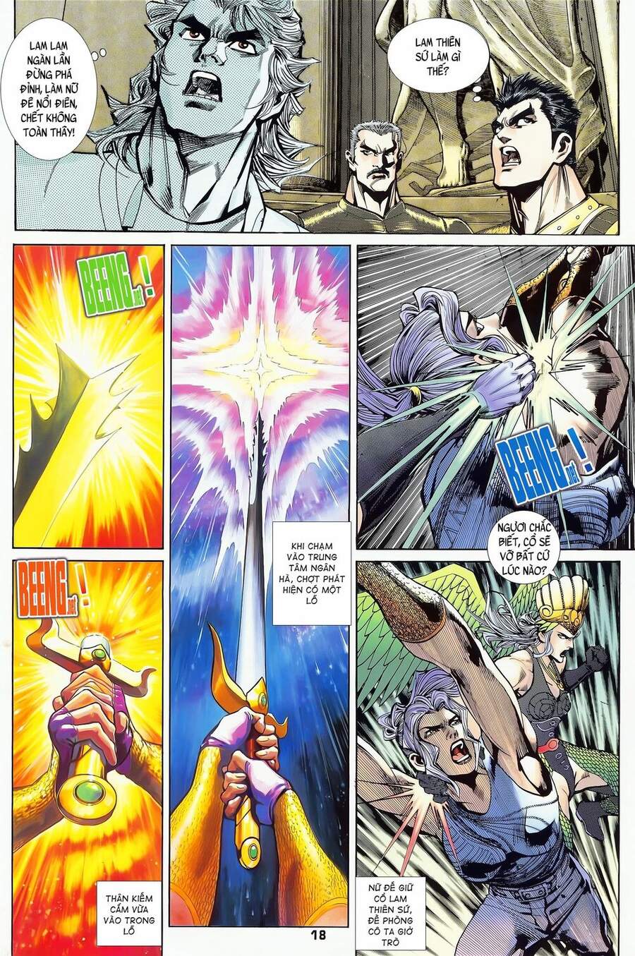 Truyện Tranh Long Hổ 5 Thế trang 8