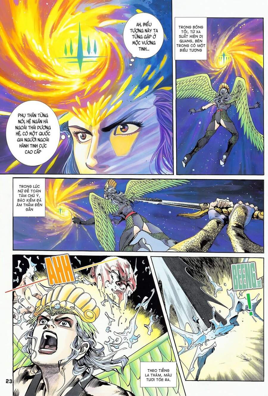 Truyện Tranh Long Hổ 5 Thế trang 8