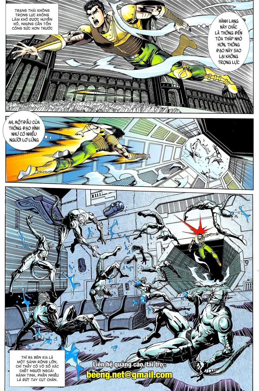 Truyện Tranh Long Hổ 5 Thế trang 8