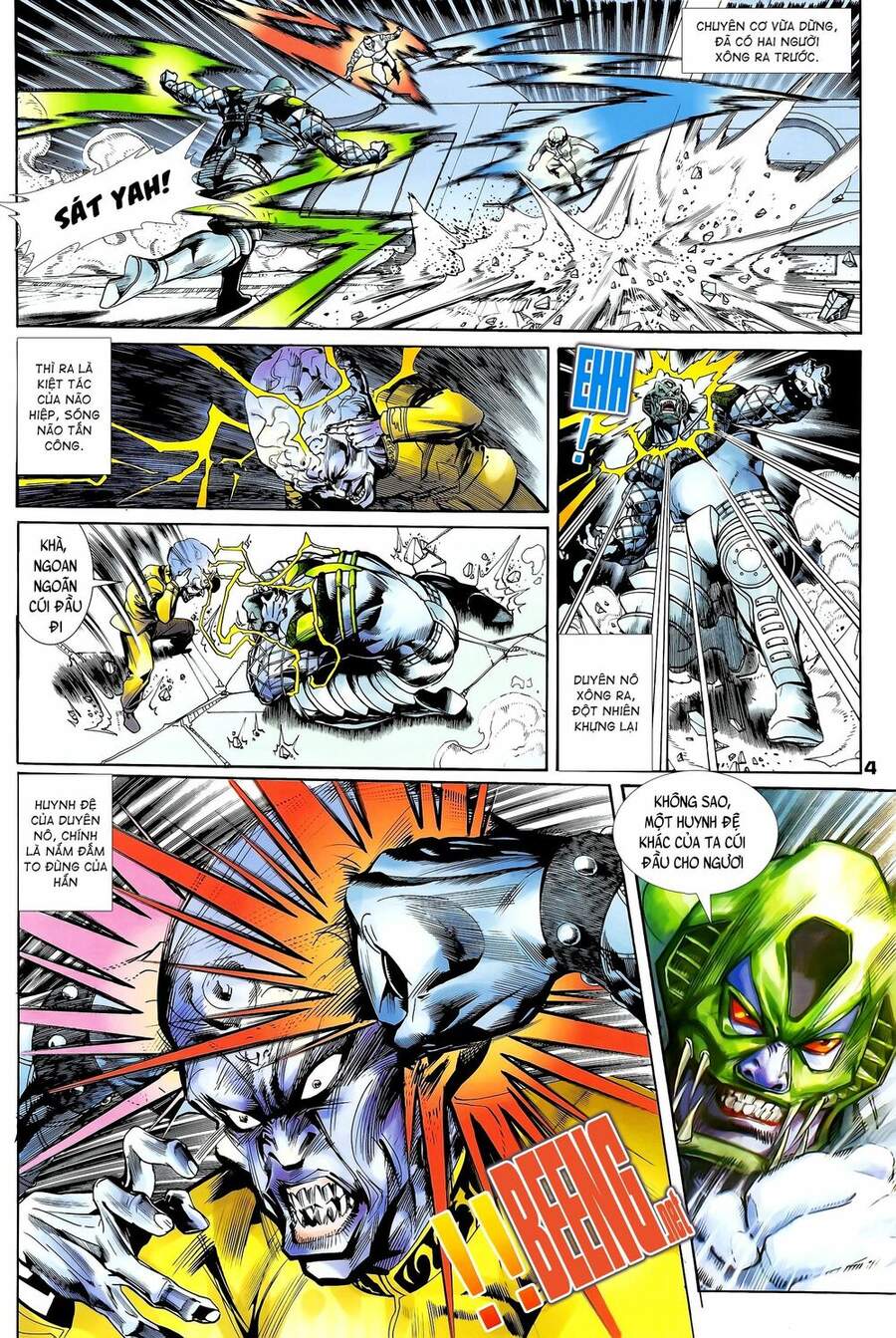 Truyện Tranh Long Hổ 5 Thế trang 8
