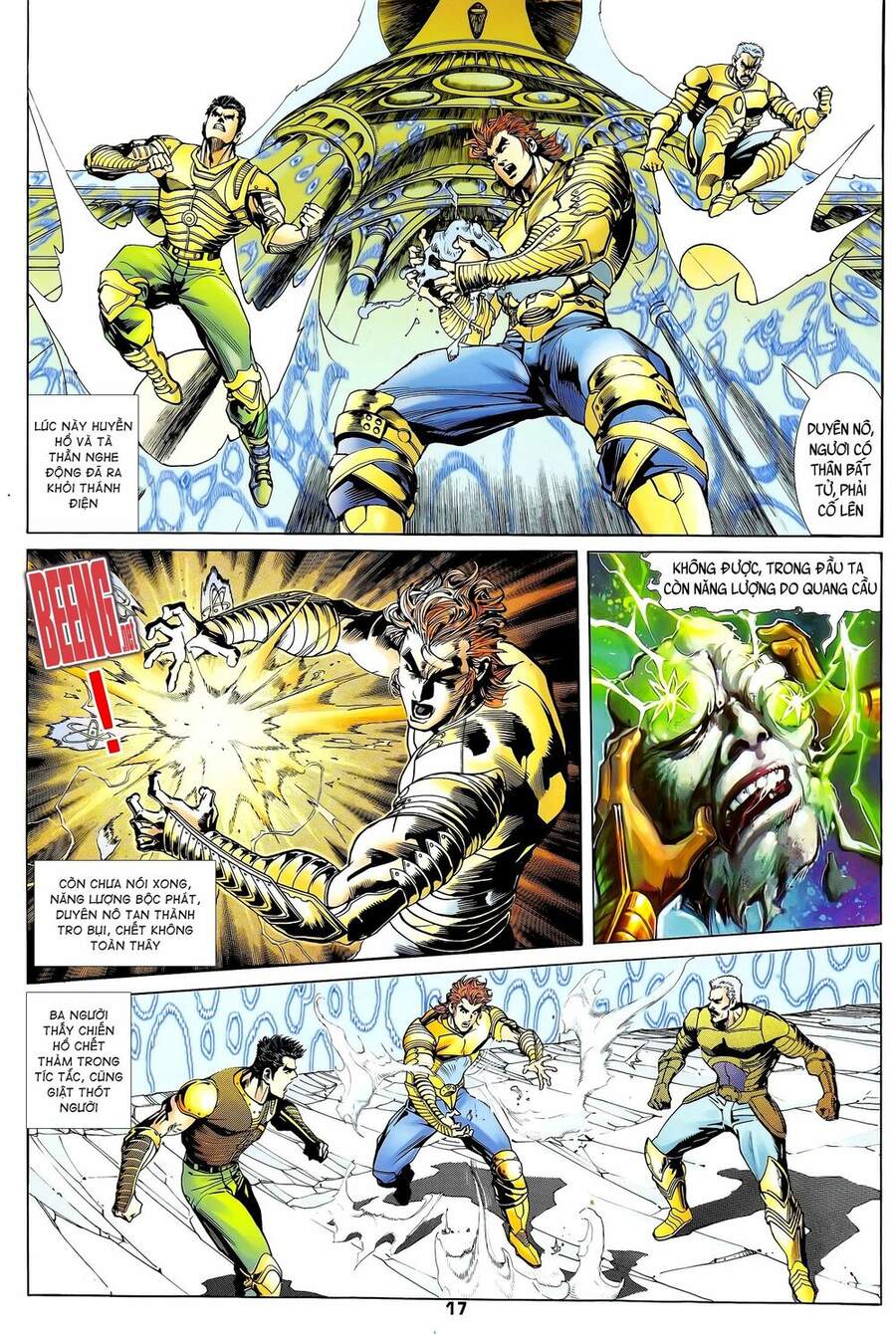 Truyện Tranh Long Hổ 5 Thế trang 8