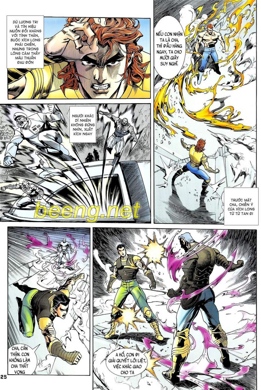 Truyện Tranh Long Hổ 5 Thế trang 8
