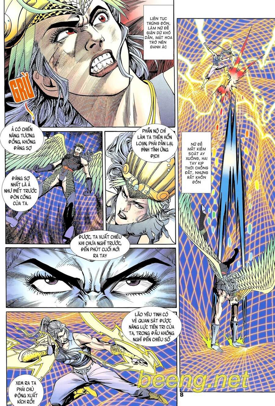 Truyện Tranh Long Hổ 5 Thế trang 8