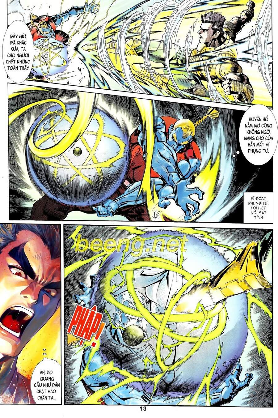Truyện Tranh Long Hổ 5 Thế trang 8