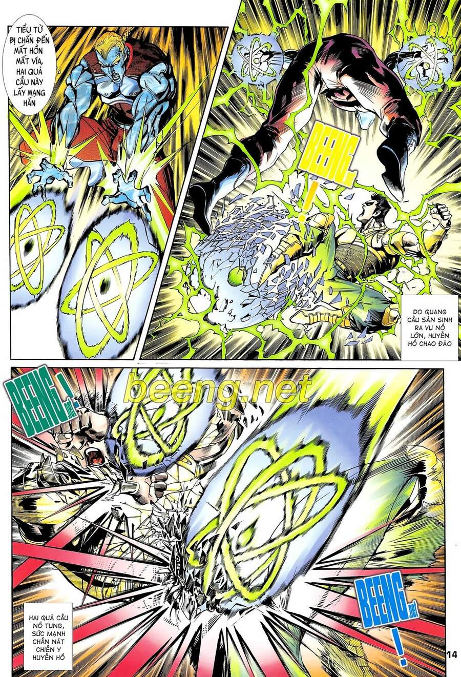 Truyện Tranh Long Hổ 5 Thế trang 8