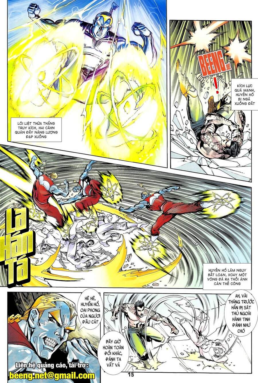 Truyện Tranh Long Hổ 5 Thế trang 8