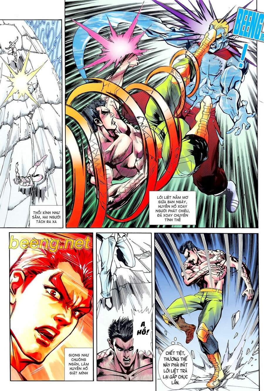 Truyện Tranh Long Hổ 5 Thế trang 8