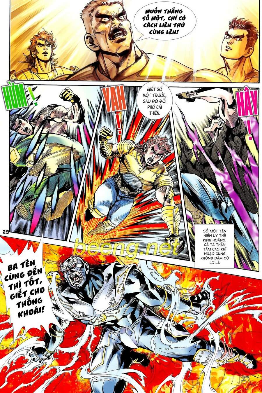 Truyện Tranh Long Hổ 5 Thế trang 8