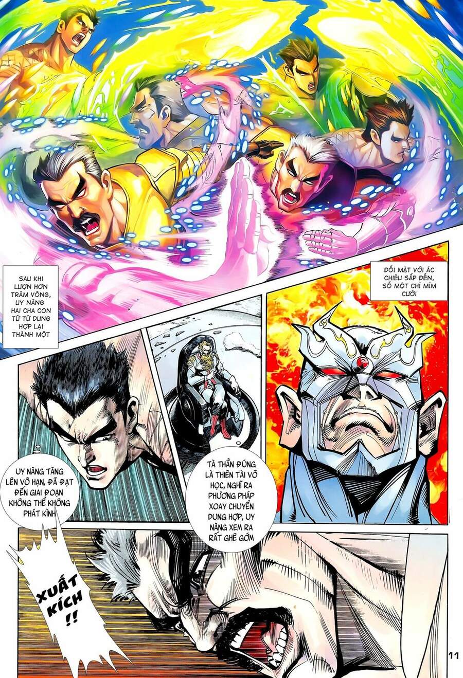 Truyện Tranh Long Hổ 5 Thế trang 8