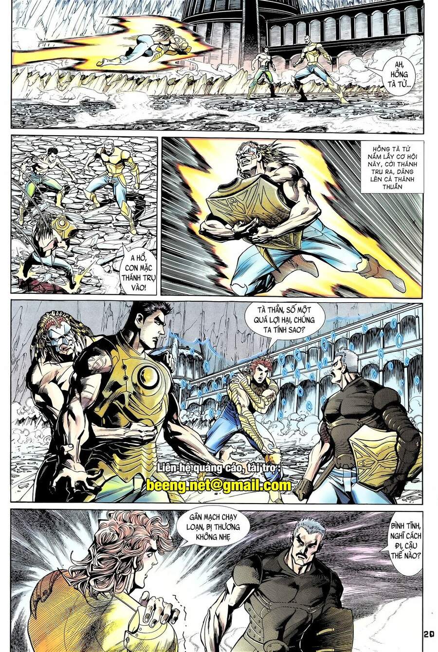 Truyện Tranh Long Hổ 5 Thế trang 8
