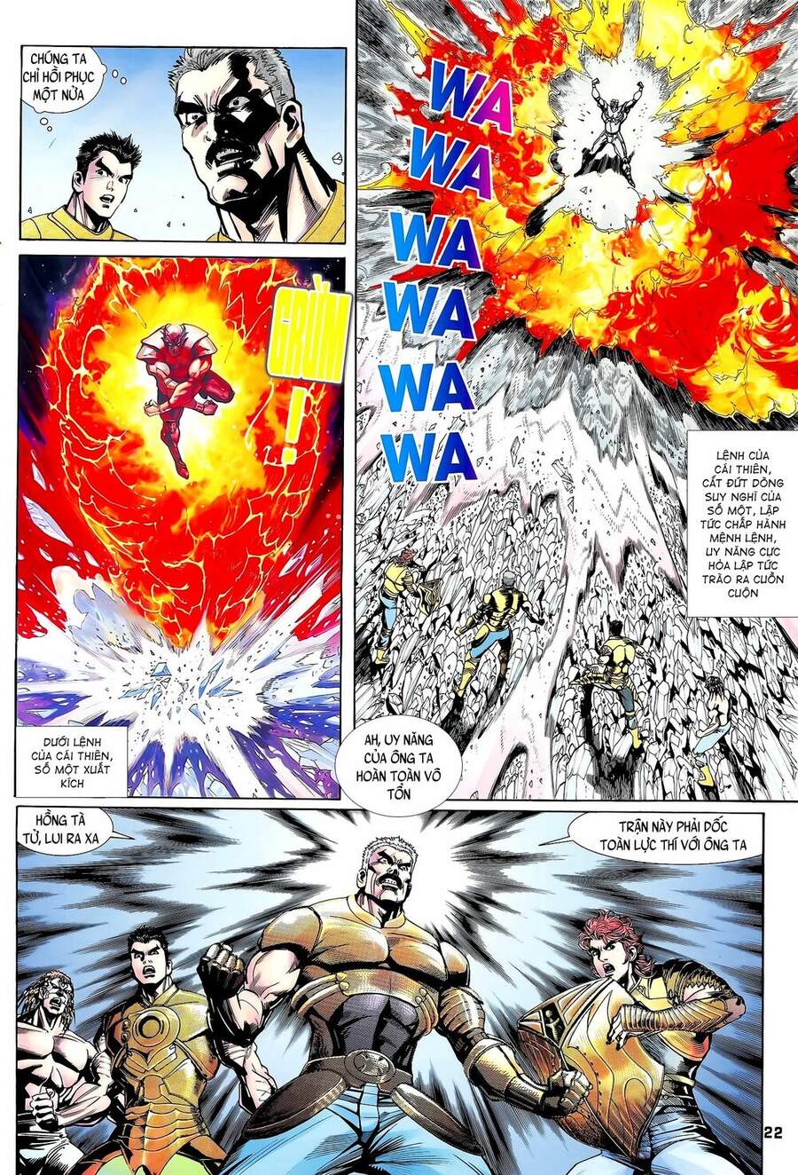 Truyện Tranh Long Hổ 5 Thế trang 8