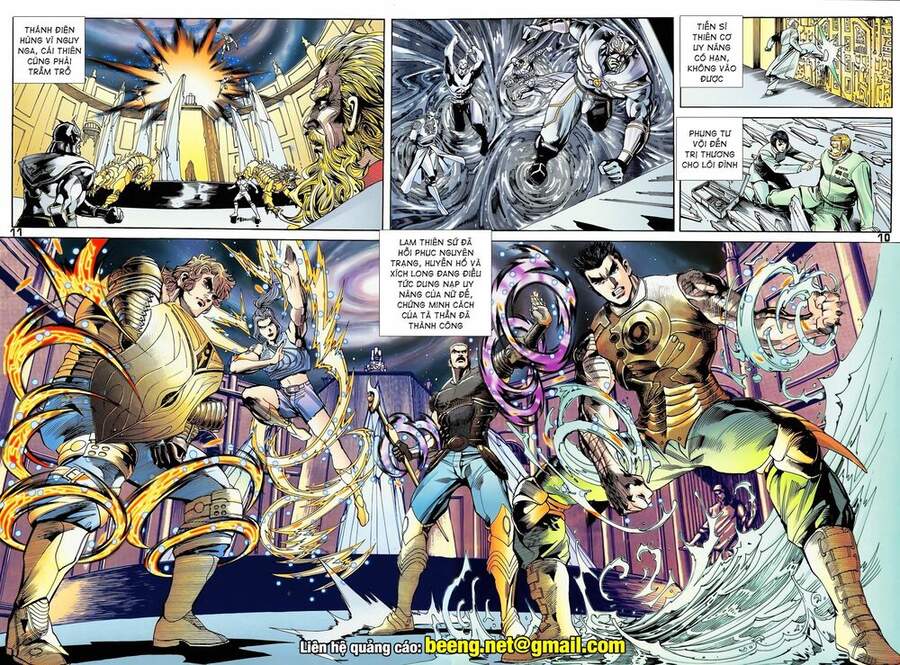 Truyện Tranh Long Hổ 5 Thế trang 8