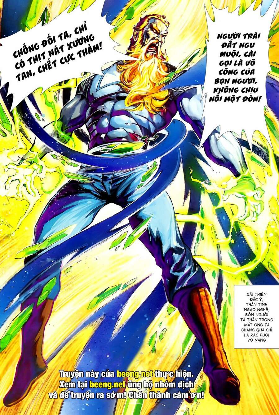 Truyện Tranh Long Hổ 5 Thế trang 8