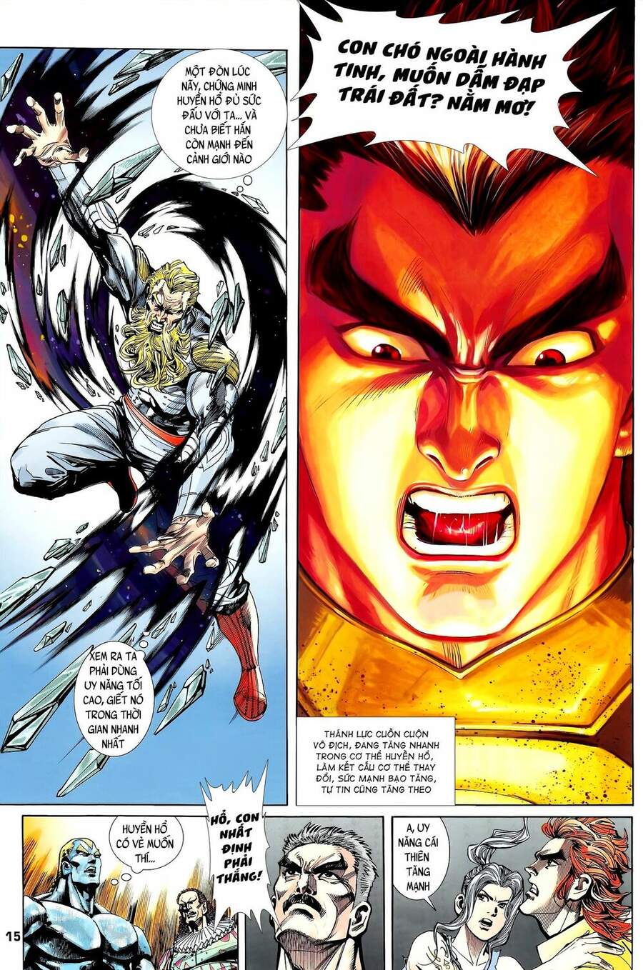Truyện Tranh Long Hổ 5 Thế trang 8