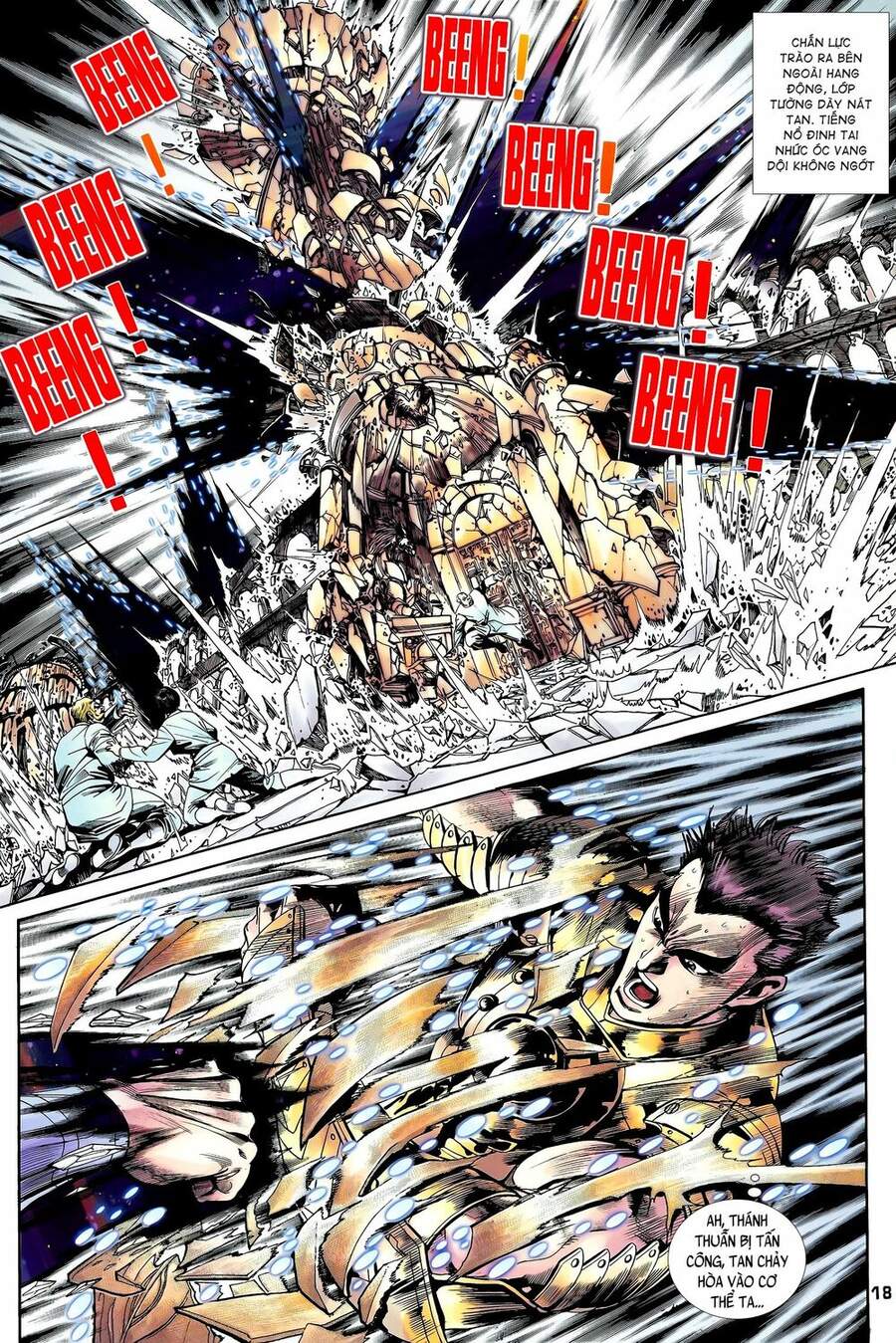 Truyện Tranh Long Hổ 5 Thế trang 8