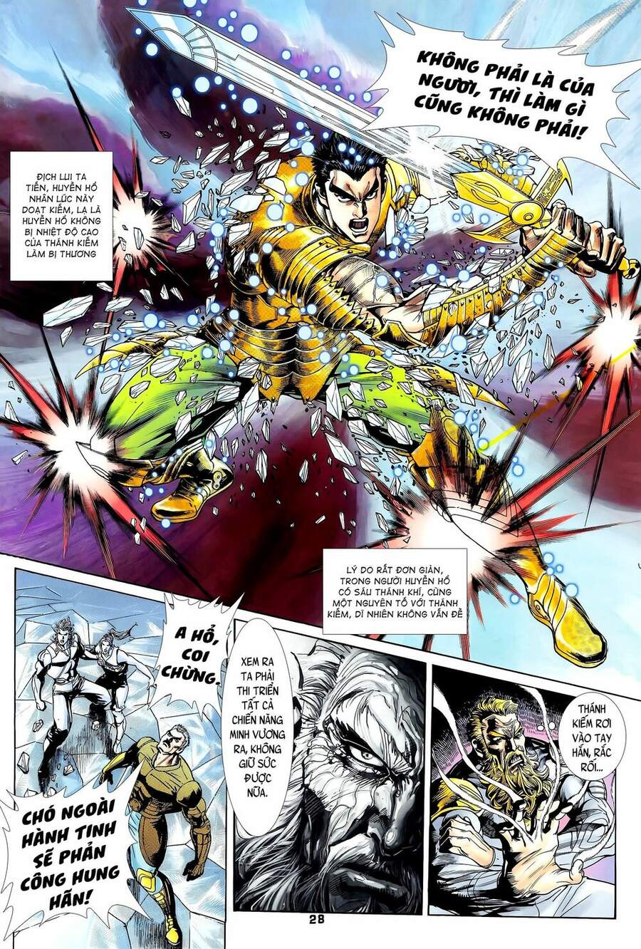 Truyện Tranh Long Hổ 5 Thế trang 8