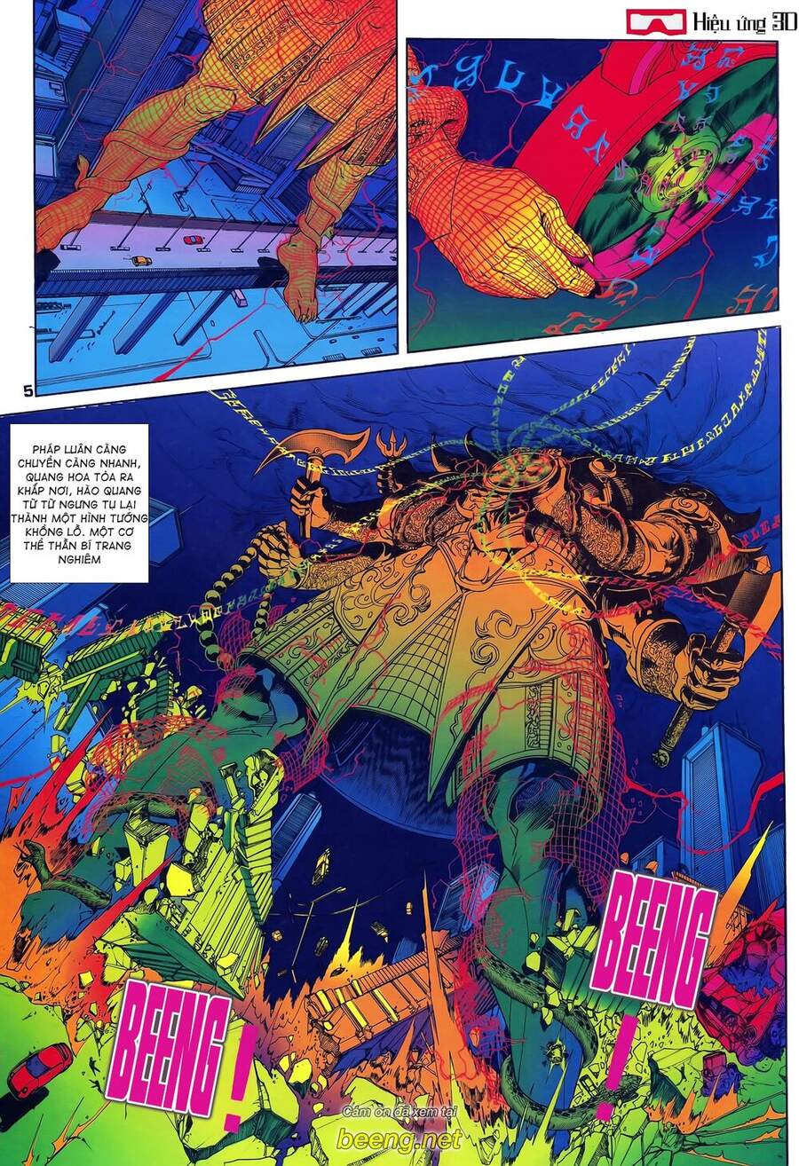 Truyện Tranh Long Hổ 5 Thế trang 8