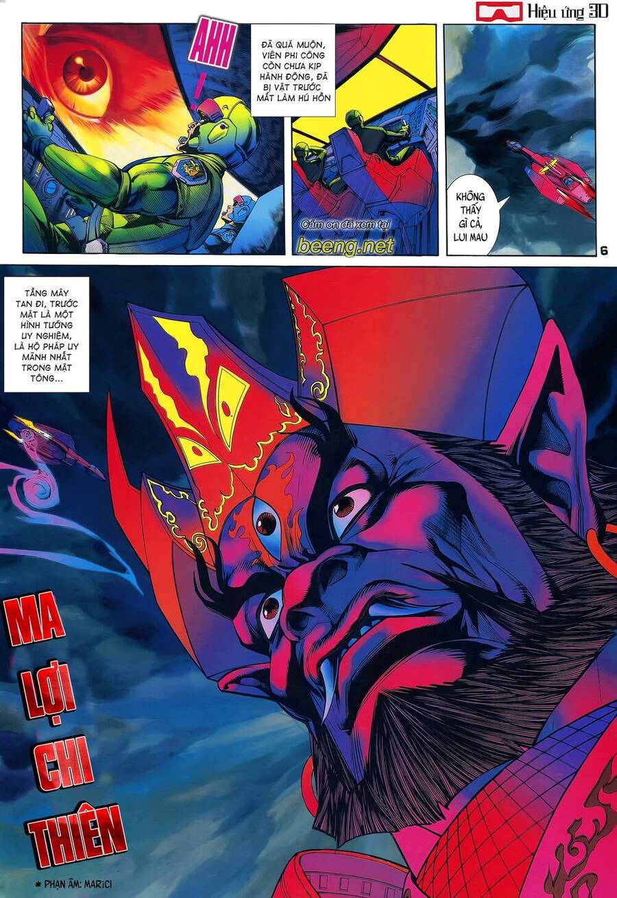 Truyện Tranh Long Hổ 5 Thế trang 8