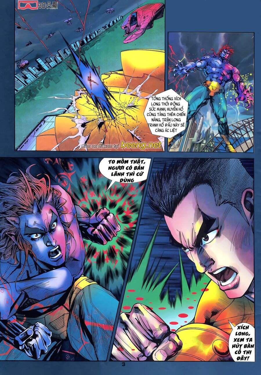 Truyện Tranh Long Hổ 5 Thế trang 8
