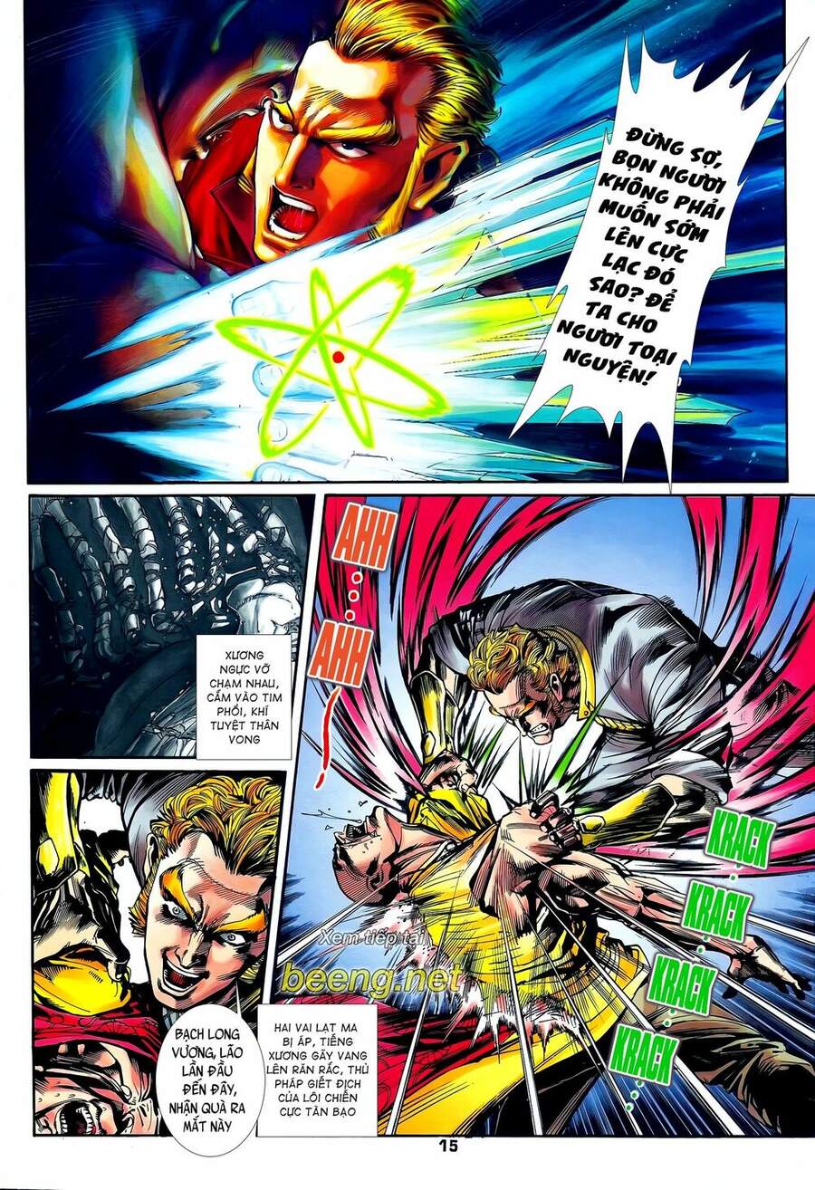 Truyện Tranh Long Hổ 5 Thế trang 8