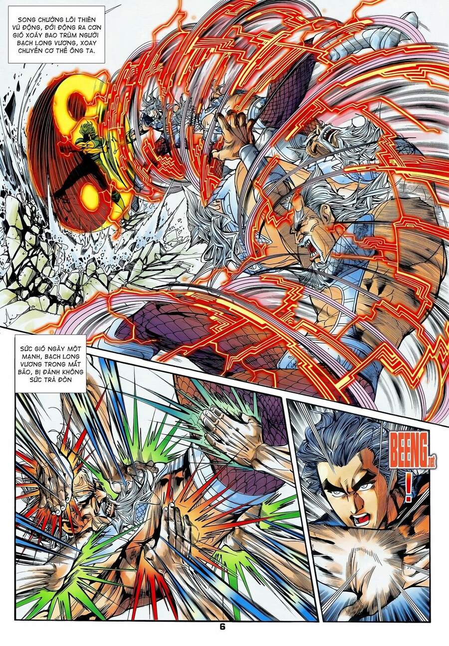 Truyện Tranh Long Hổ 5 Thế trang 8