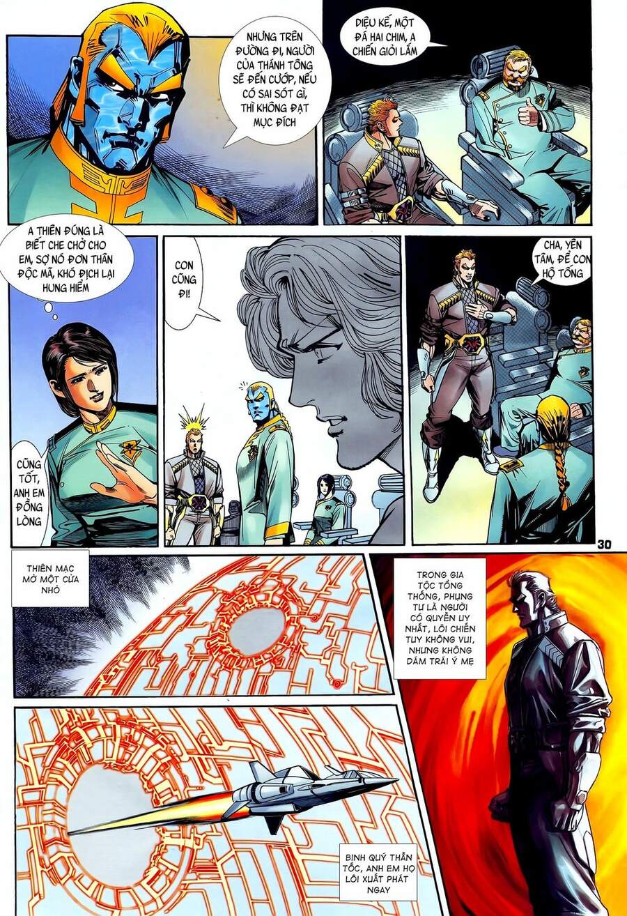 Truyện Tranh Long Hổ 5 Thế trang 8