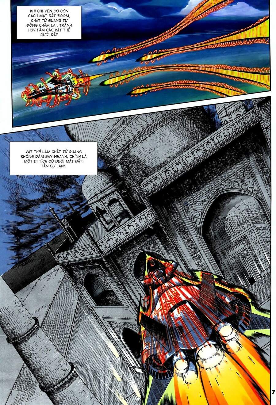 Truyện Tranh Long Hổ 5 Thế trang 8