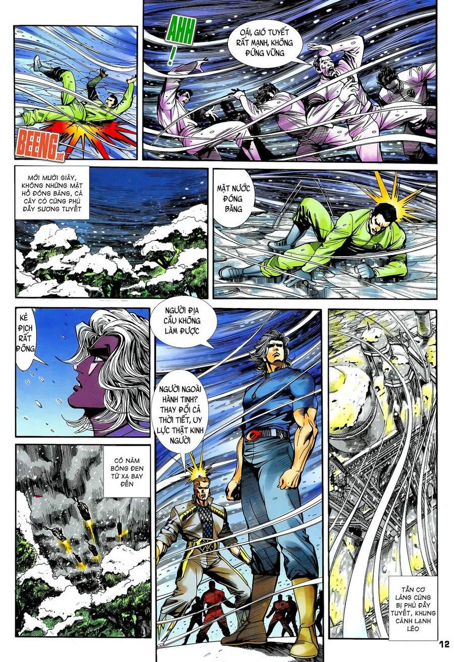 Truyện Tranh Long Hổ 5 Thế trang 8