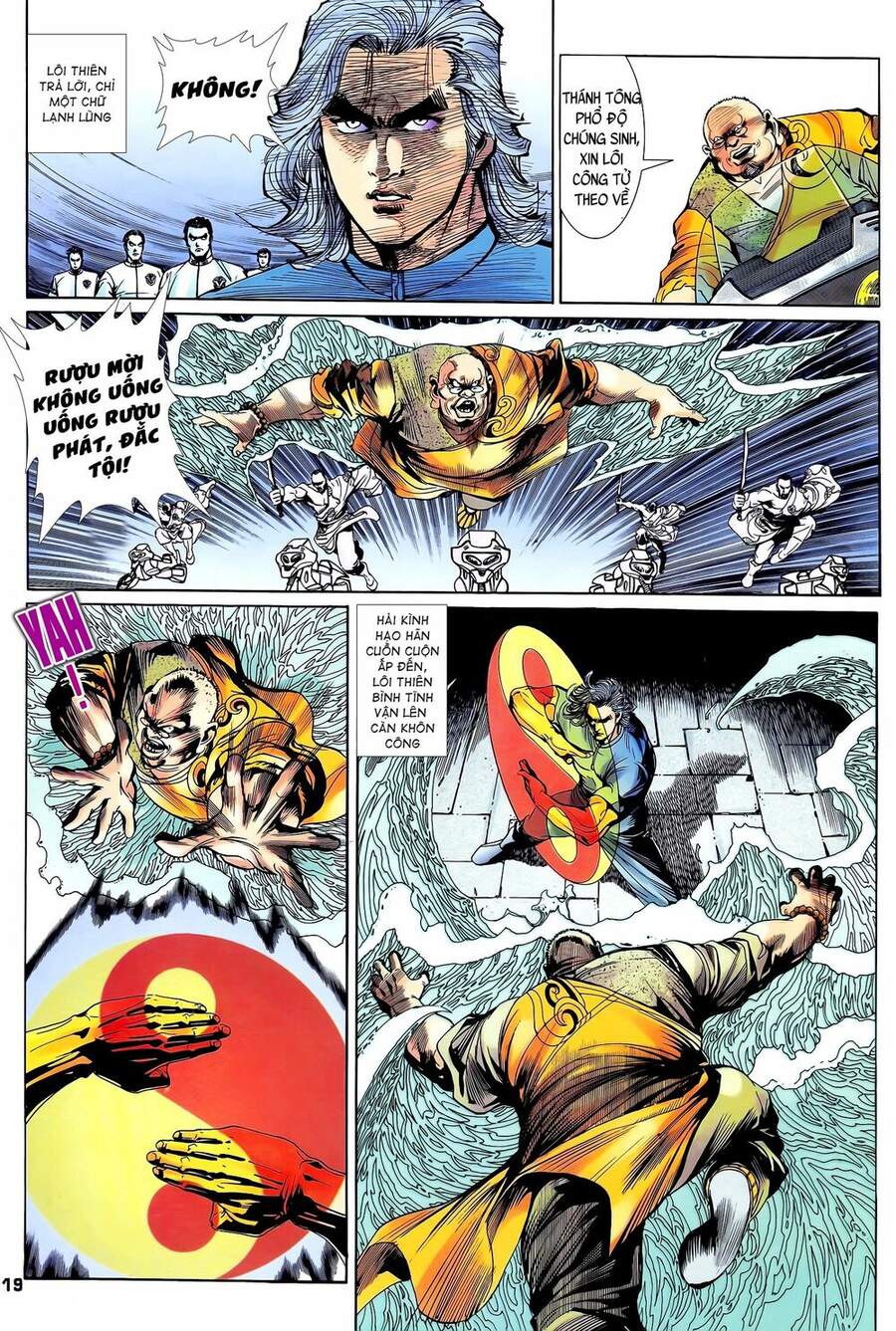 Truyện Tranh Long Hổ 5 Thế trang 8