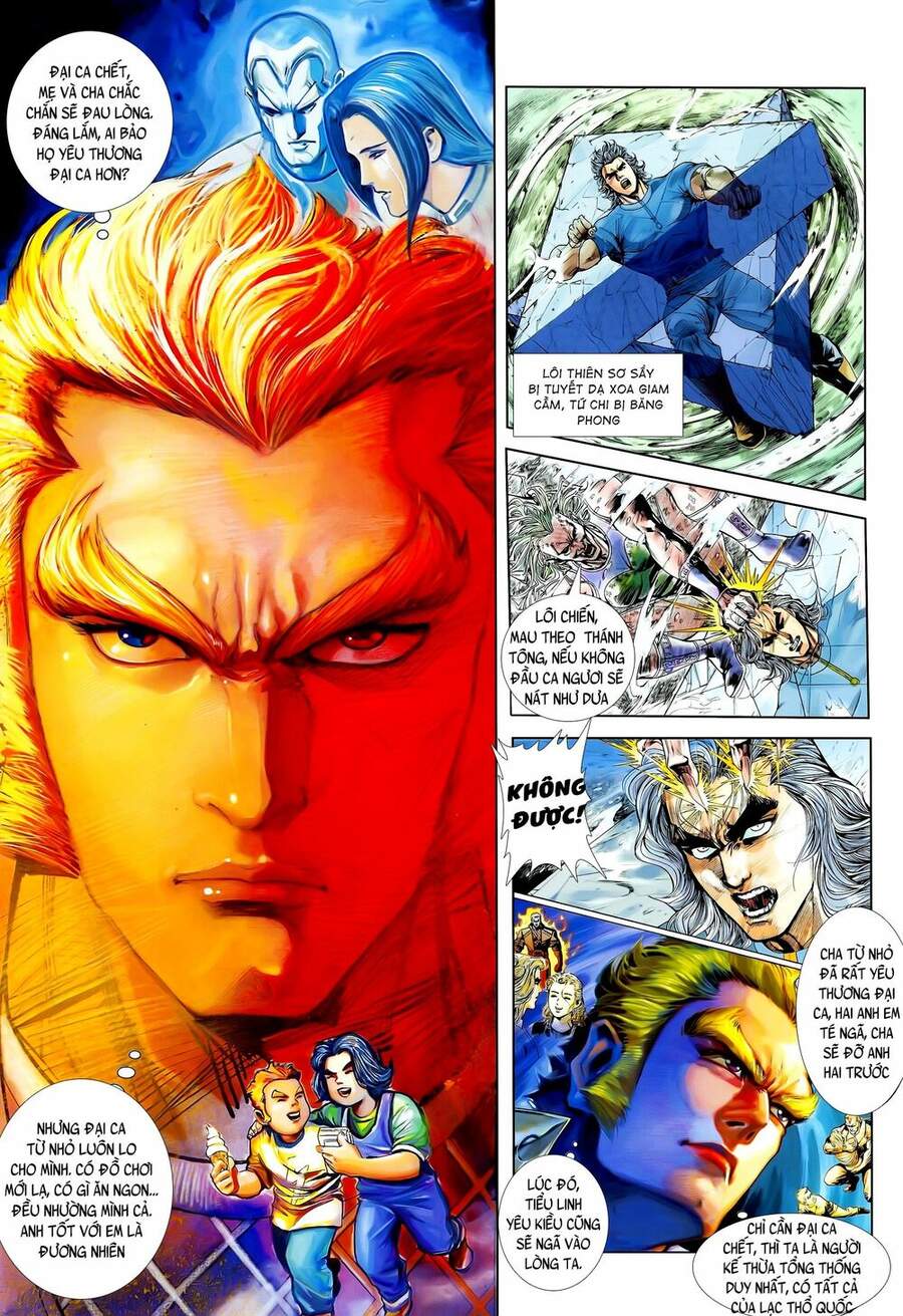 Truyện Tranh Long Hổ 5 Thế trang 8