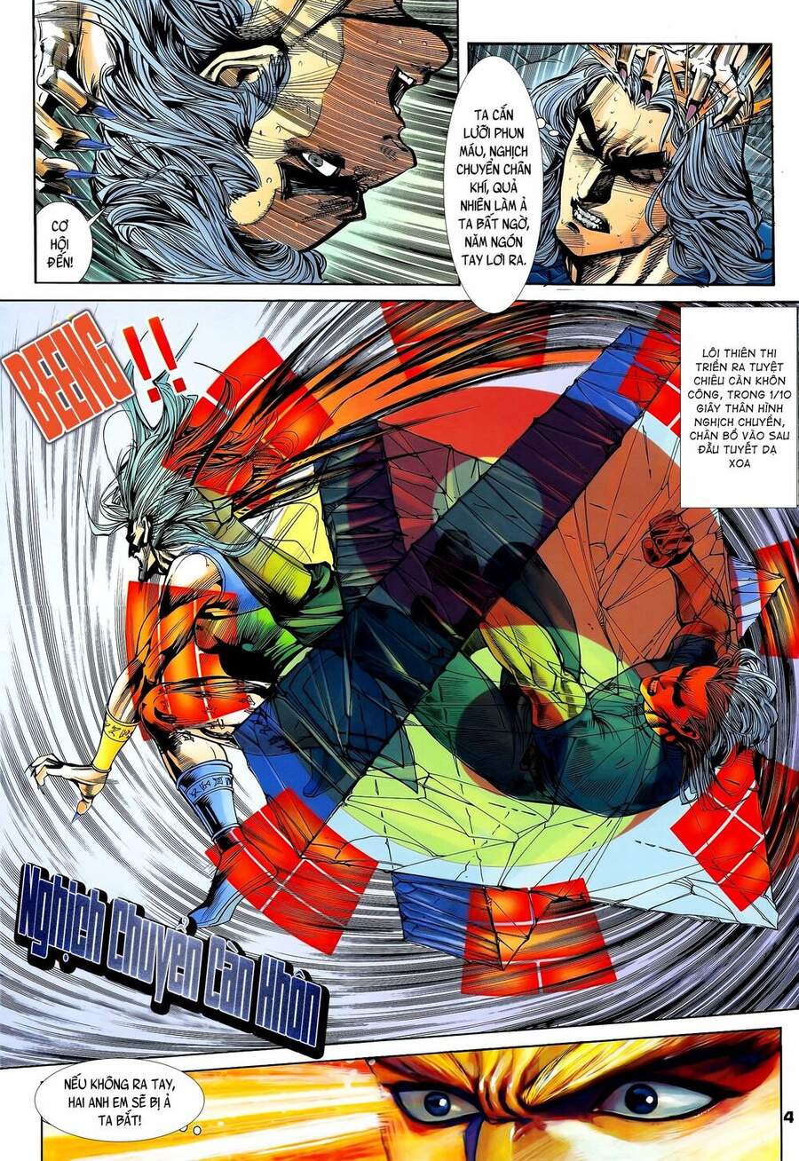 Truyện Tranh Long Hổ 5 Thế trang 8