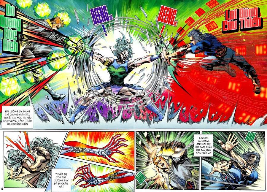 Truyện Tranh Long Hổ 5 Thế trang 8