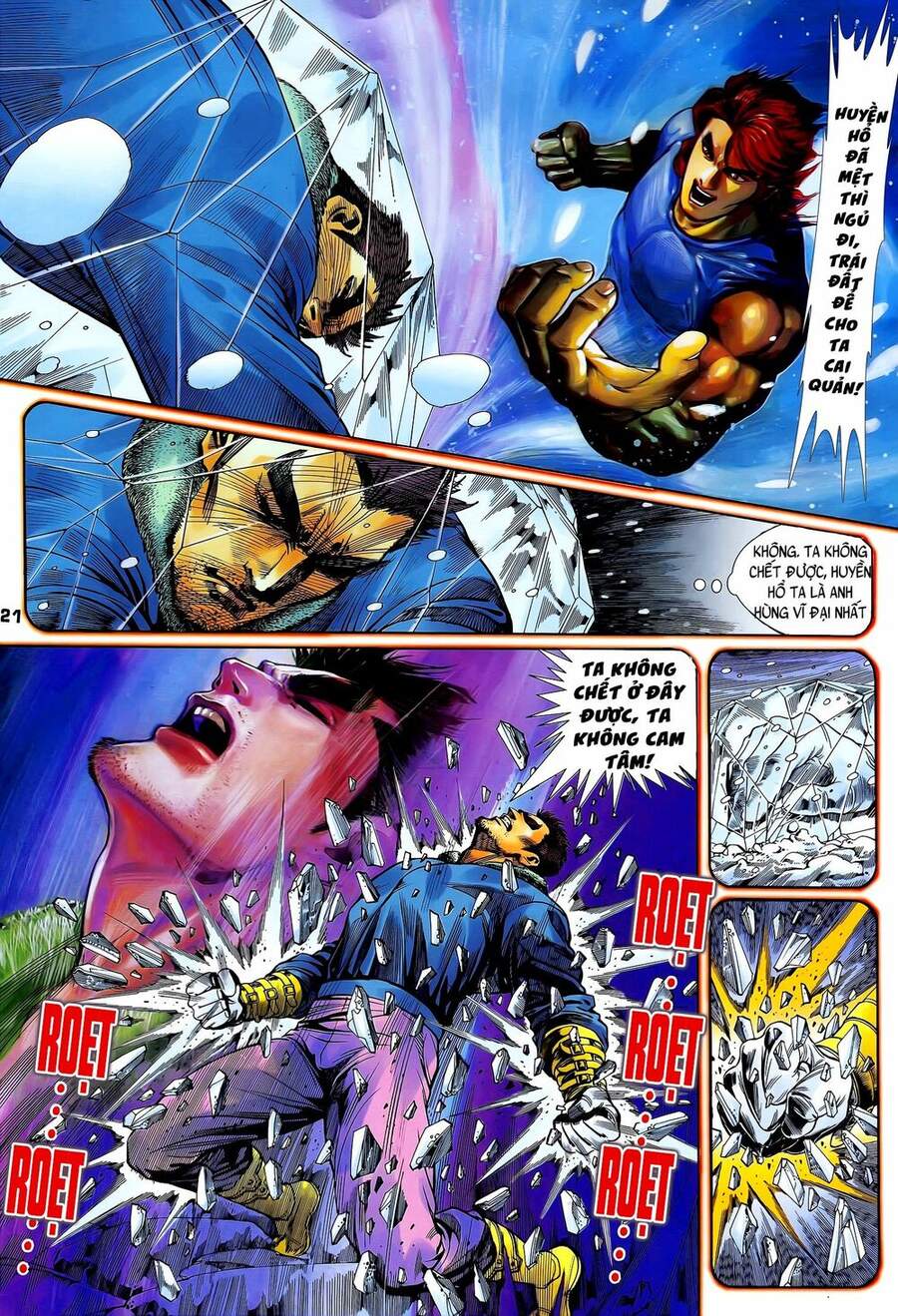 Truyện Tranh Long Hổ 5 Thế trang 8