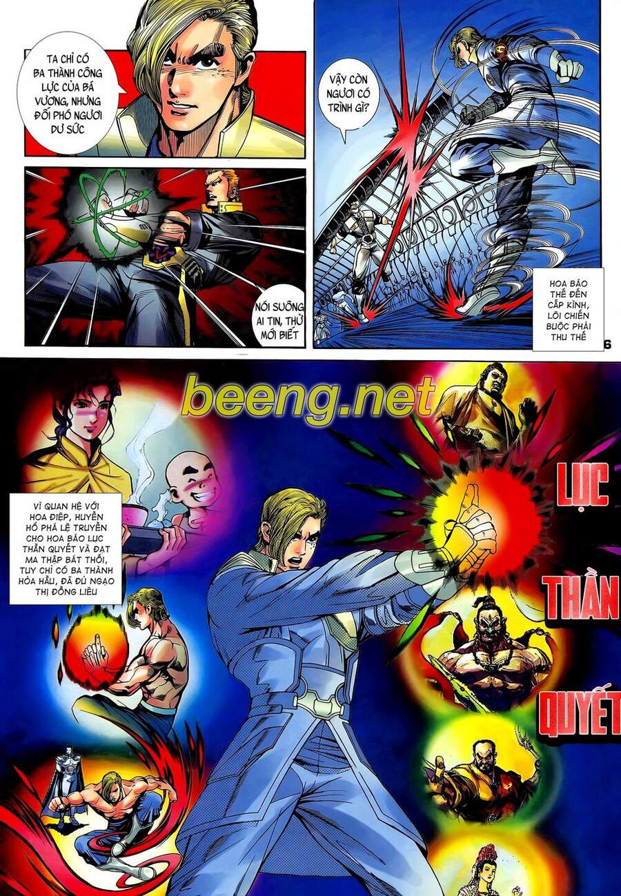 Truyện Tranh Long Hổ 5 Thế trang 8