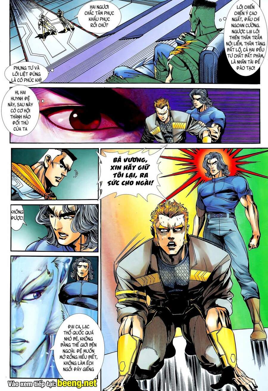 Truyện Tranh Long Hổ 5 Thế trang 8