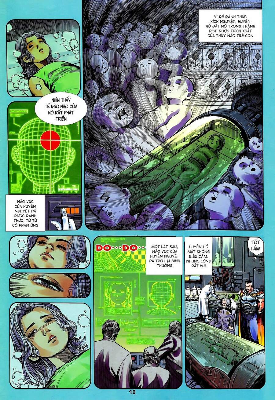 Truyện Tranh Long Hổ 5 Thế trang 8