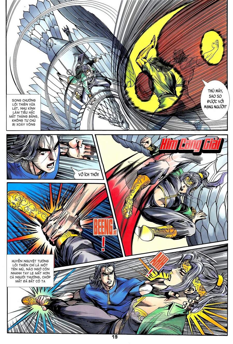 Truyện Tranh Long Hổ 5 Thế trang 8