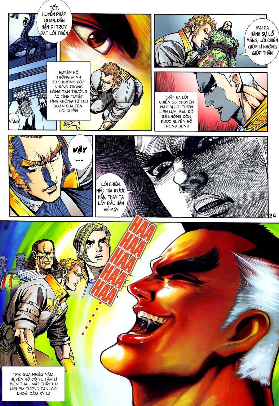 Truyện Tranh Long Hổ 5 Thế trang 8