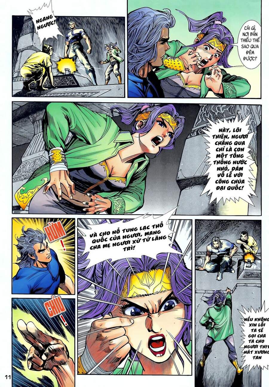 Truyện Tranh Long Hổ 5 Thế trang 8