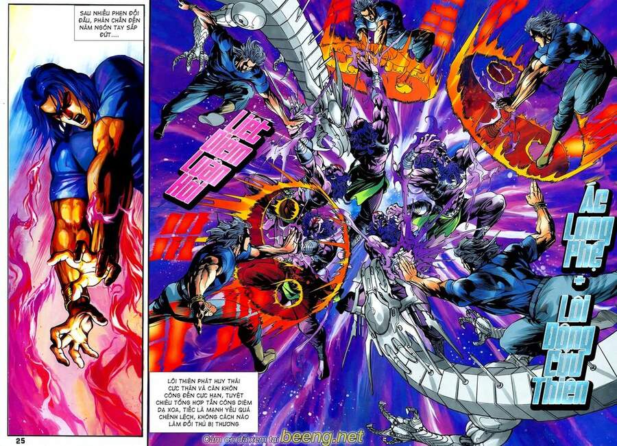 Truyện Tranh Long Hổ 5 Thế trang 8
