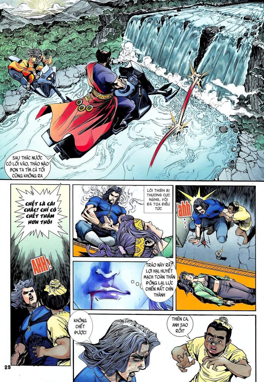 Truyện Tranh Long Hổ 5 Thế trang 8