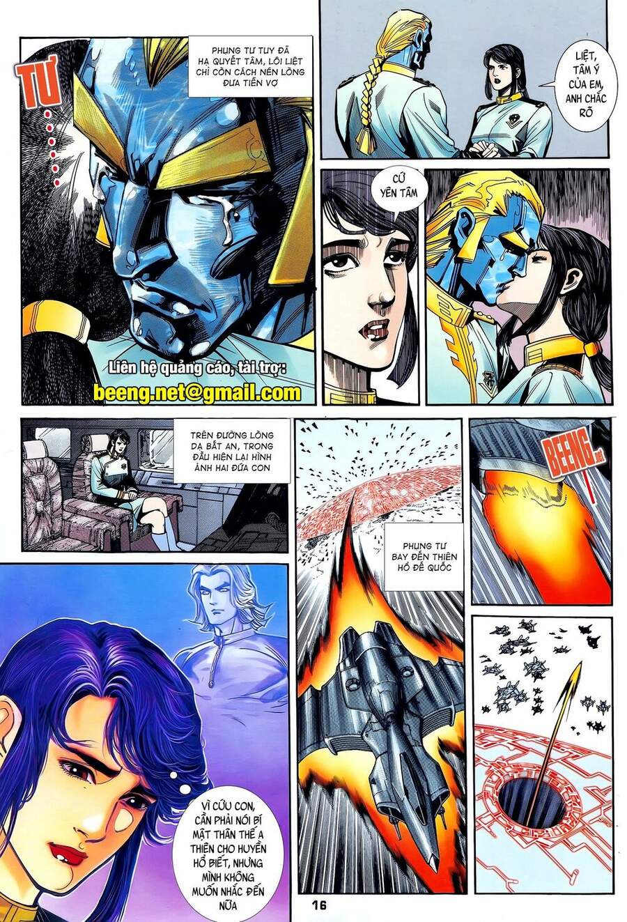 Truyện Tranh Long Hổ 5 Thế trang 8